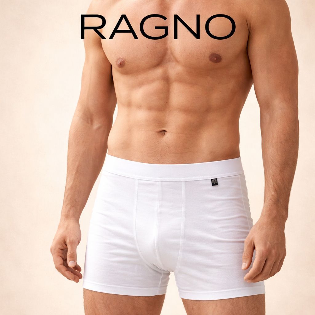 2 Boxer eco cotone U188BP Ragno