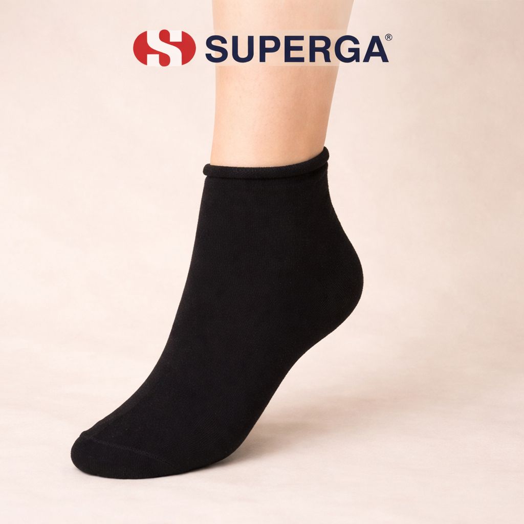 Tris Calzini Superga senza elastico