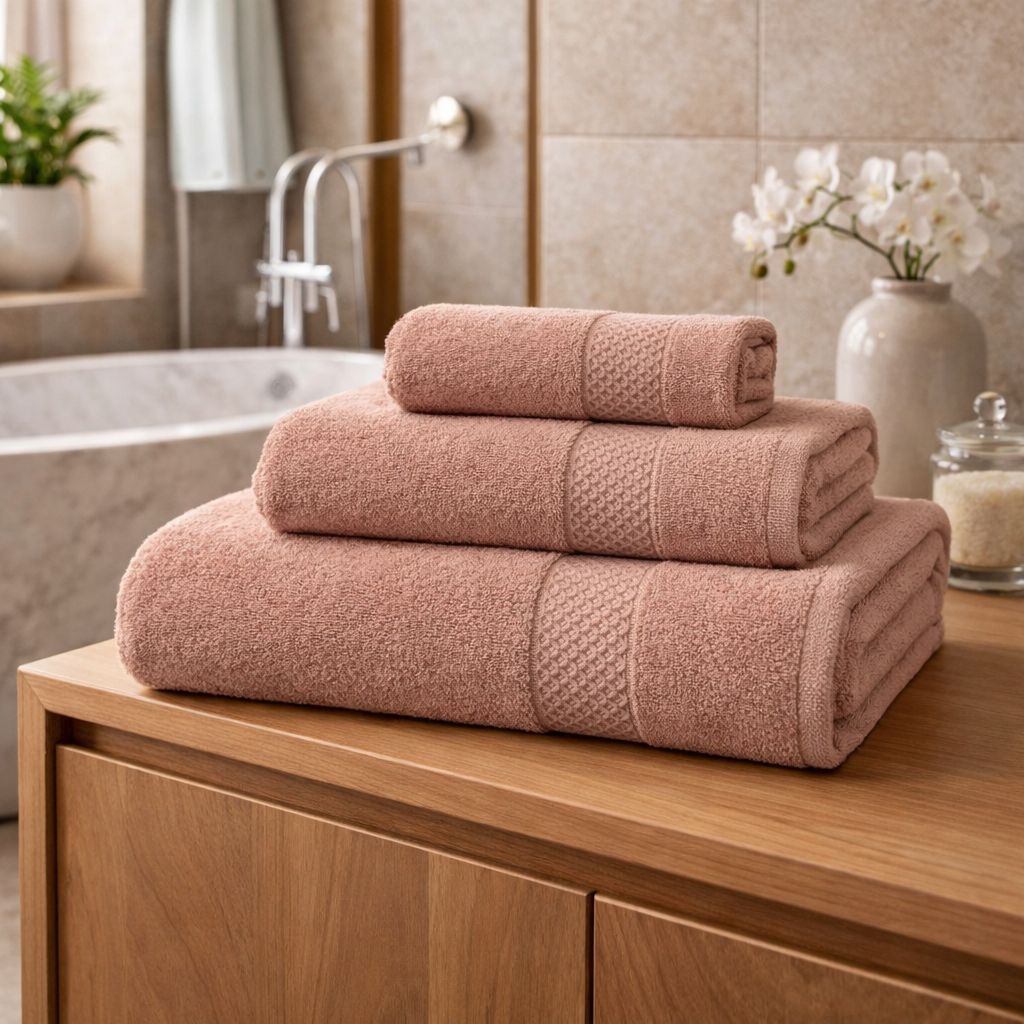 Set 3 Pezzi spugna Telo+ Viso+ Ospite