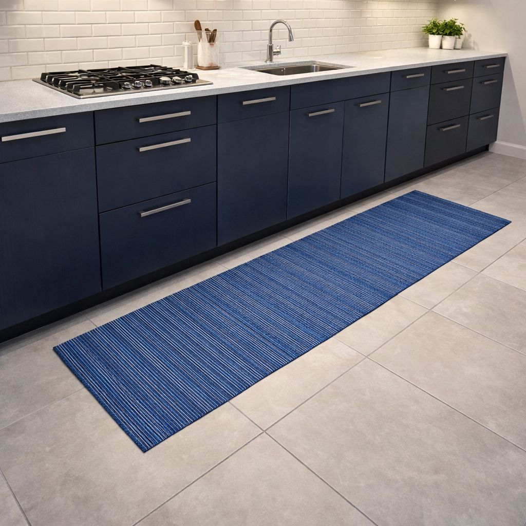 Tappeto In Vinile Al taglio Righe Soft