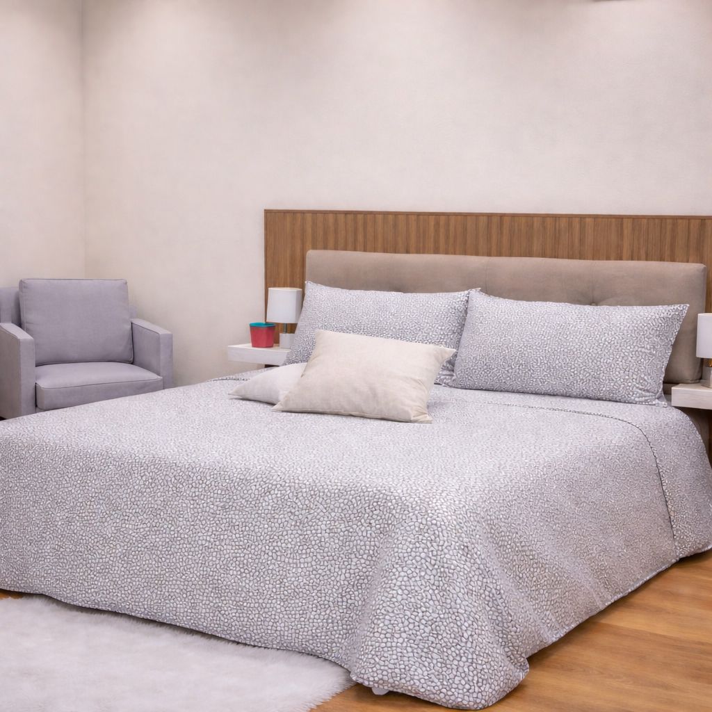 Completo lenzuolo micro geometrica