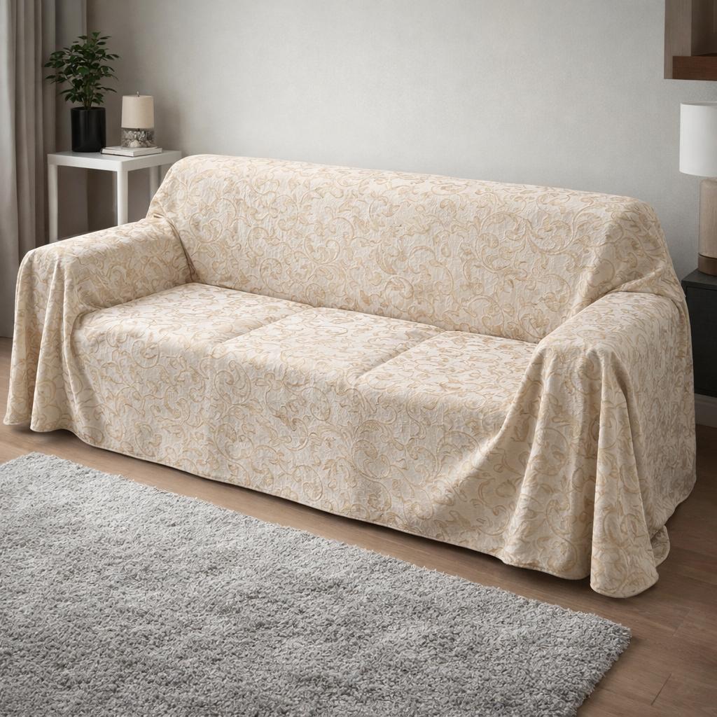Telo arredo- Gran foulard Jacquard ottomano