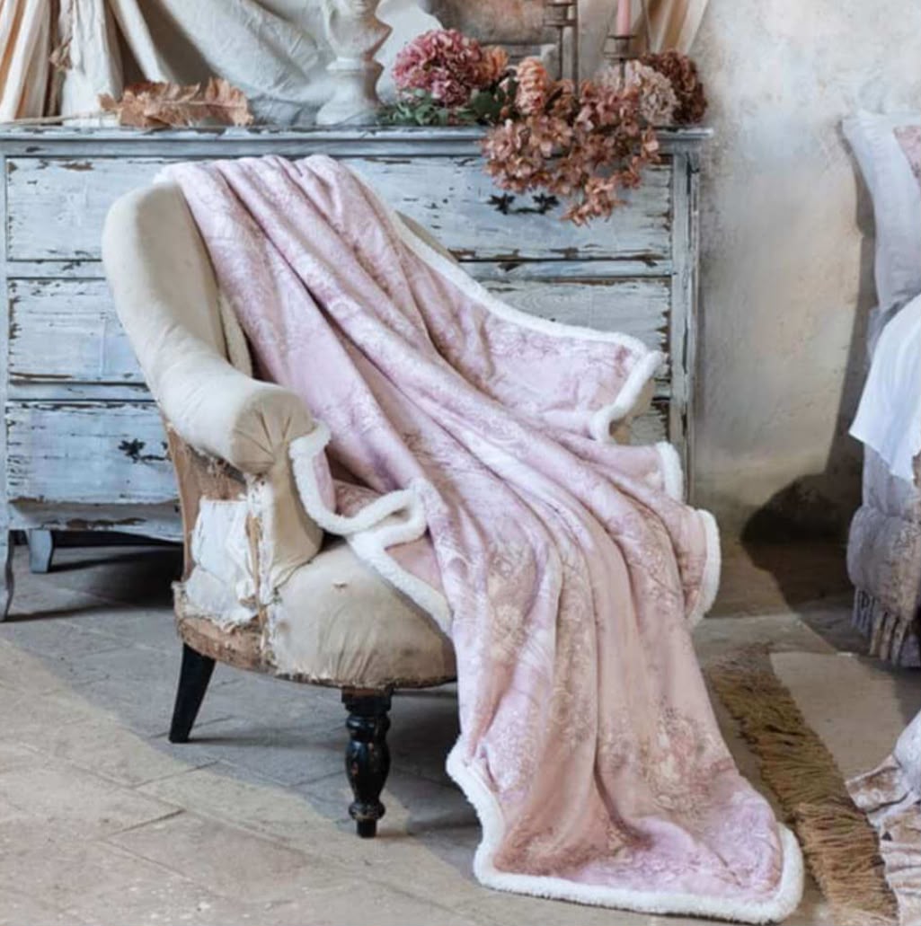 Plaid con sherpa Blanc Mariclo'