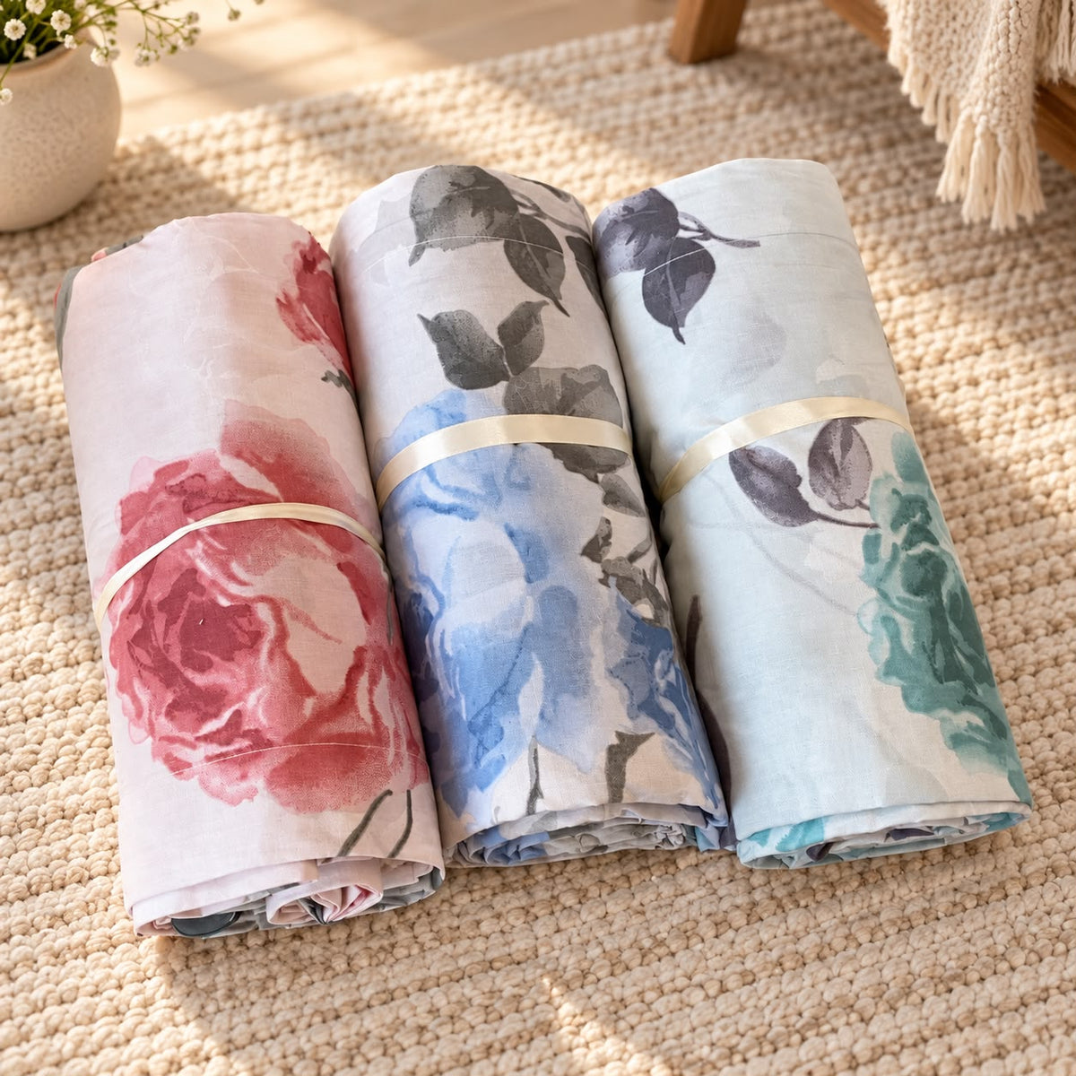 Completo Lenzuola Rose Di Provenza