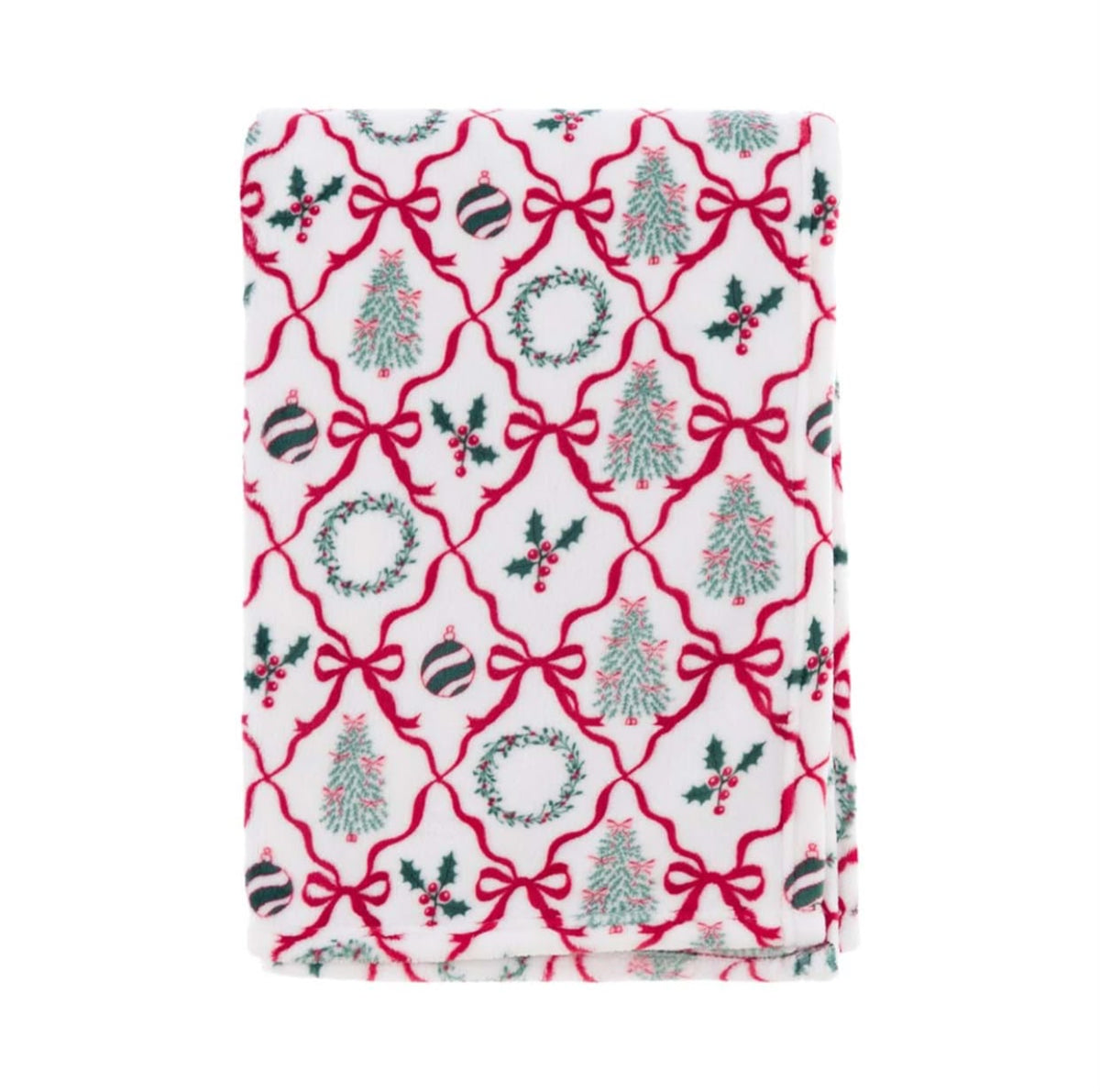Plaid con sherpa Blanc Mariclo' Fiocchi
