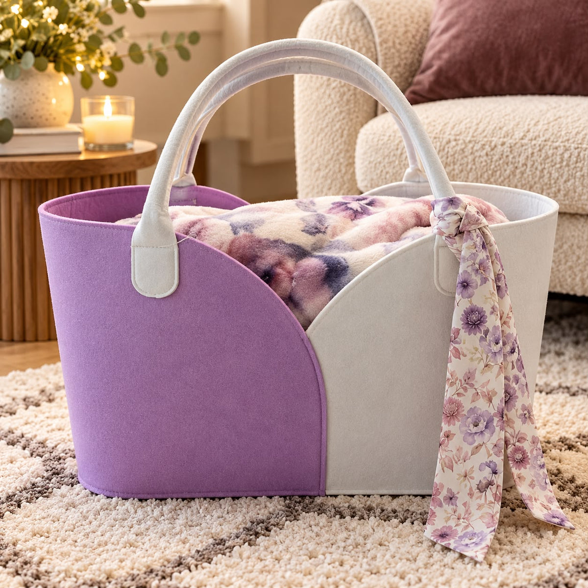 Set plaid + borsa Viona