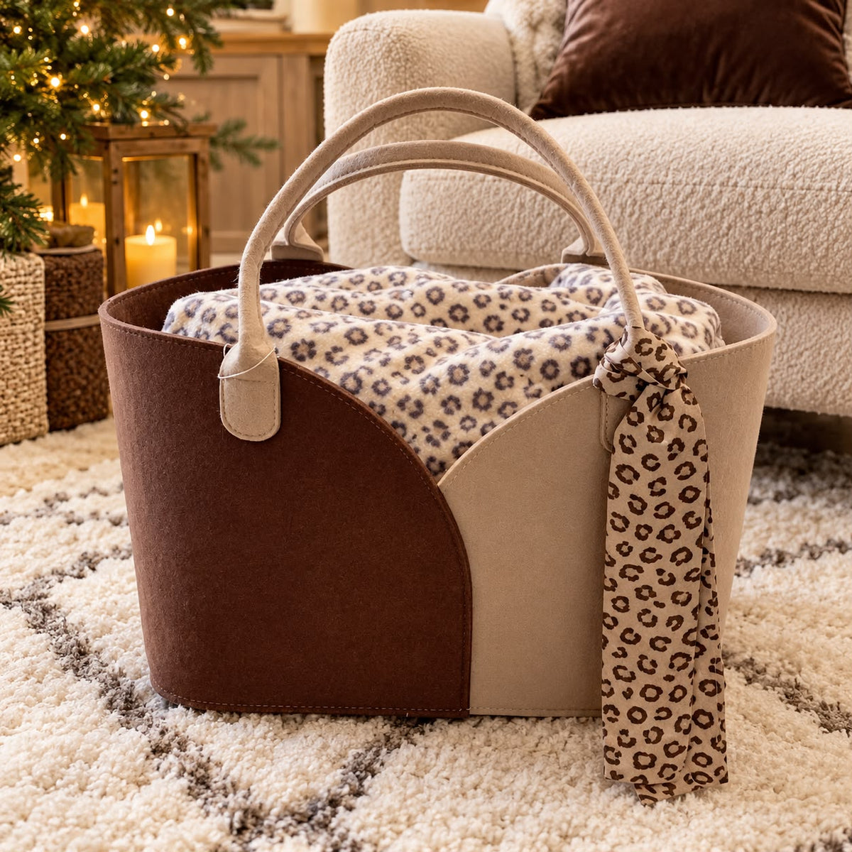 Set plaid + borsa Rudy